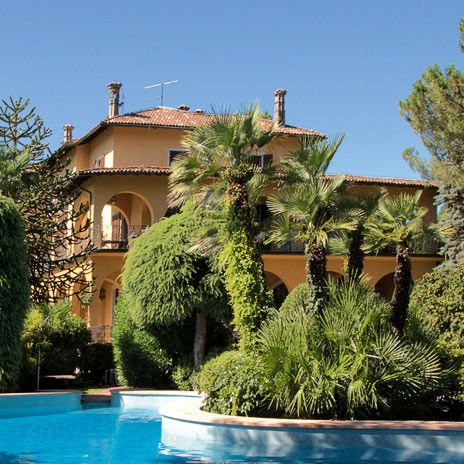 Außenansicht Villa la Collina mit Pool