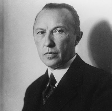 Portrait von Konrad Adenauer 1932