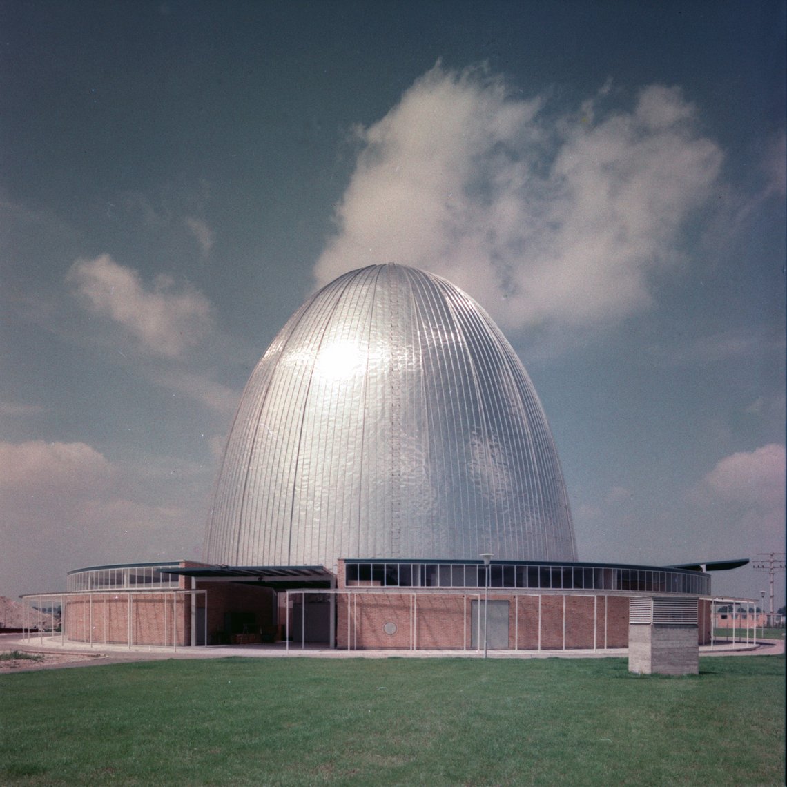 Atomreaktor in Garching bei München (Juli 1958)
