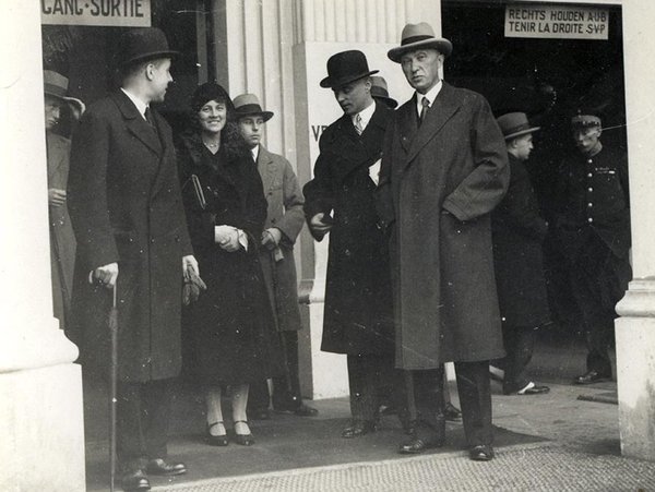 Besuch in den Niederlanden, 1929